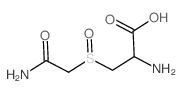 L-Cysteine,S-(2-amino-2-oxoethyl)-, S-oxide Structure