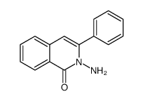 2-amino-3-phenylisoquinolin-1-one Structure