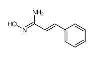 cinnamoylamidoxime结构式