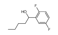 Benzenemethanol,-alpha--butyl-2,5-difluoro- (9CI)结构式