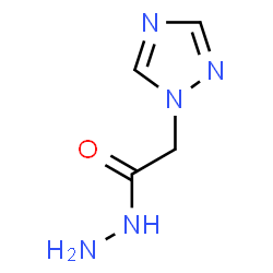2-(1H-1,2,4-Triazol-1-yl)acetohydrazide结构式