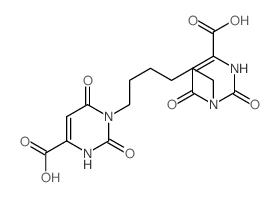 1-[6-(4-carboxy-2,6-dioxo-3H-pyrimidin-1-yl)hexyl]-2,6-dioxo-3H-pyrimidine-4-carboxylic acid picture