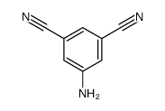 5-aminobenzene-1,3-dinitrile Structure