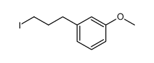 1-iodo-3-(m-methoxyphenyl)propane Structure
