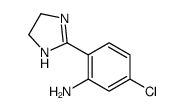 5-Chloro-2-(4,5-dihydro-1H-imidazol-2-yl)aniline Structure