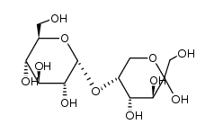 5-α-D-glucopyranosyl D-fructopyranose Structure