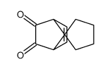 spiro[bicyclo[2.2.1]hept-5-ene-7,1'-cyclopentane]-2,3-dione Structure