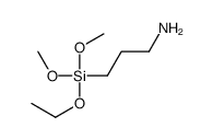 3-[ethoxy(dimethoxy)silyl]propan-1-amine结构式