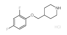 4-[(2,4-DIFLUOROPHENOXY)METHYL]PIPERIDINEHYDROCHLORIDE picture