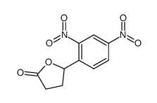 5-(2,4-dinitrophenyl)oxolan-2-one结构式