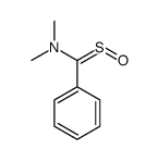 N,N-dimethyl-1-phenyl-1-sulfinylmethanamine结构式