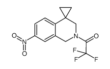 1-(7-nitro-4-spiro-1'-cyclopropane-3,4-dihydro-1H-isoquinolin-2-yl)-2,2,2-trifluoroethanone Structure