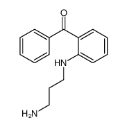 [2-(3-aminopropylamino)phenyl]-phenylmethanone结构式