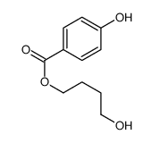 4-Hydroxybenzoic acid 4-hydroxybutyl ester structure