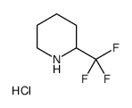 2-(Trifluoromethyl)piperidine hydrochloride structure