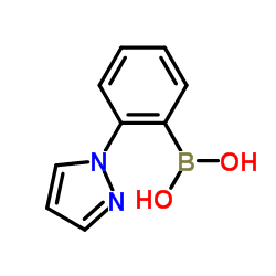 [2-(1H-吡唑-1-基)苯基]硼酸图片