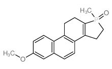 7-methoxy-1-methyl-2,3,10,11-tetrahydronaphtho[2,1-e]phosphindole 1-oxide结构式