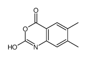 6,7-dimethyl-1H-3,1-benzoxazine-2,4-dione Structure
