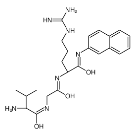 (2S)-2-[[2-[[(2S)-2-amino-3-methylbutanoyl]amino]acetyl]amino]-5-(diaminomethylideneamino)-N-naphthalen-2-ylpentanamide结构式