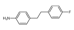 4-[2-(4-Fluoro-phenyl)-ethyl]-phenylamine结构式