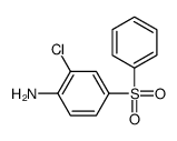 4-(benzenesulfonyl)-2-chloroaniline Structure
