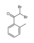 2,2-dibromo-1-(2-methylphenyl)ethanone结构式