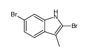2,6-dibromo-3-methyl-indole Structure