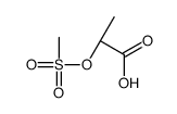 O-Methanesulfonyl-L-lactic acid structure