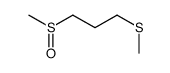 1-methylsulfanyl-3-methylsulfinylpropane结构式