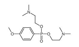 4-Methoxyphenylphosphonic acid bis[2-(dimethylamino)ethyl] ester picture