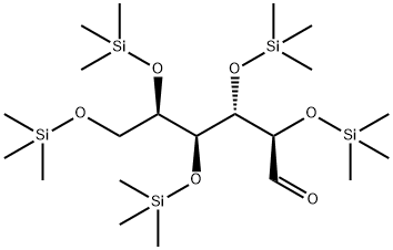 2-O,3-O,4-O,5-O,6-O-Pentakis(trimethylsilyl)-D-galactose结构式