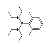 bis(diethylamino)-2,6-dimethylphenylphosphine Structure