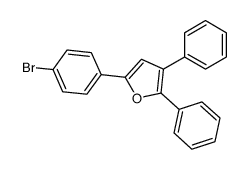 5-(4-bromophenyl)-2,3-diphenylfuran结构式