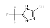 5-(三氟甲基)-4H-1,2,4-三唑-3-硫醇结构式
