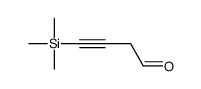 4-trimethylsilylbut-3-ynal Structure