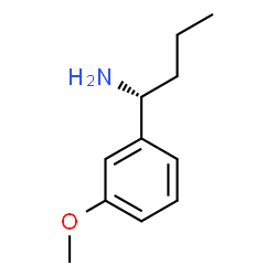 (1R)-1-(3-METHOXYPHENYL)BUTYLAMINE结构式