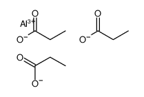 aluminum,propanoate Structure