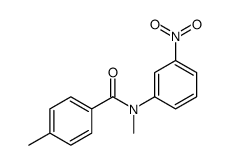 N,4-dimethyl-N-(3-nitrophenyl)benzamide结构式