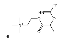 2-(2-carbamoyloxypropanoyloxy)ethyl-trimethylazanium,iodide结构式