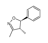 3,4-Dimethyl-5-phenyl-2-isoxazolin Structure