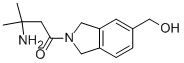 3-amino-1-(5-(hydroxymethyl)isoindolin-2-yl)-3-methylbutan-1-one结构式