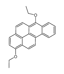 1,6-diethoxybenzo[a]pyrene Structure