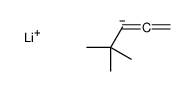 lithium,4,4-dimethylpent-2-yne Structure
