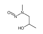 N-nitrosomethyl-2-hydroxypropylamine结构式