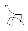 3-Methyl-3-azabicyclo[3.3.1]nonan-9-ol结构式