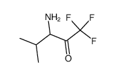 3-Amino-1,1,1-Trifluoro-4-Methylpentan-2-One Structure