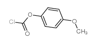 4-methoxyphenyl chloroformate Structure