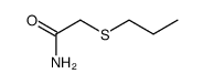 2-(1-Propylthio)acetamide结构式