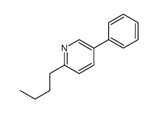 2-butyl-5-phenylpyridine结构式