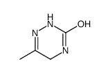 6-methyl-4,5-dihydro-2H-1,2,4-triazin-3-one结构式